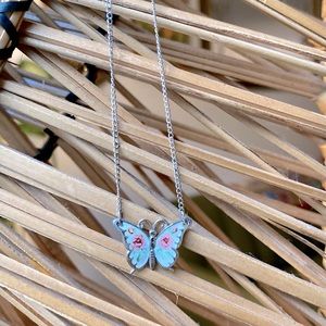 Sterling silver Butterfly necklace